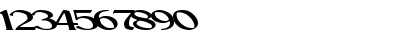 Download Poetic Regular Font Numeric Preview