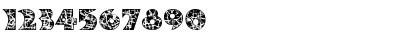 Download PollockMF Regular Font Numeric Preview