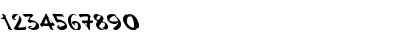 Download Polo-Semi Script Leftified Regular Font Numeric Preview