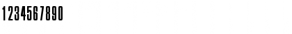 Download PompejiLight Regular Font Numeric Preview