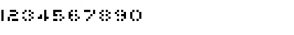 Download PonyRegular Regular Font Numeric Preview