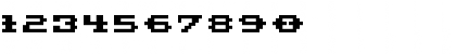 Download PonyWood Bold Regular Font Numeric Preview