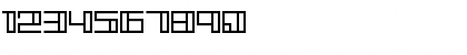 Download Pop Tune OutBitA12 Regular Font Numeric Preview