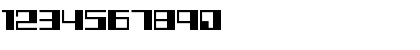 Download Pop TuneBitA12 Regular Font Numeric Preview
