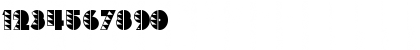 Download PopticsTwoExtras Regular Font Numeric Preview