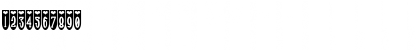 Download Populuxe Hearton Hearton Font Numeric Preview