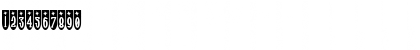 Download Populuxe Trink Font Numeric Preview