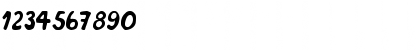 Download porcupine Regular Font Numeric Preview