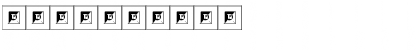 Download Portrait Regular Font Numeric Preview