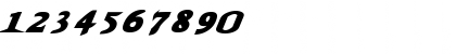 Download Posers Regular Font Numeric Preview