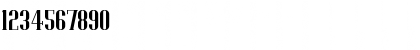Download Pottery Barn Regular Font Numeric Preview