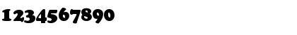 Download Poverty 9 Regular Font Numeric Preview