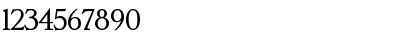 Download PoynderLight Regular Font Numeric Preview