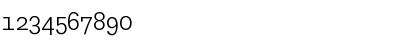 Download PrefaceBook Regular Font Numeric Preview