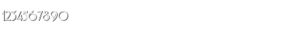 Download PremierOnlShaD Regular Font Numeric Preview