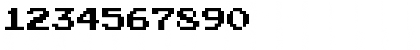 Download Press Start Regular Font Numeric Preview
