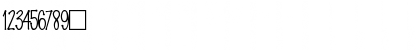 Download Presto Regular Font Numeric Preview