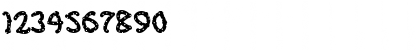 Download PretzSalted Regular Font Numeric Preview
