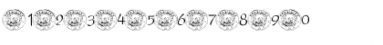 Download Prez Day Font Regular Font Numeric Preview