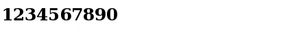 Download PrimaSerif BT Bold Font Numeric Preview