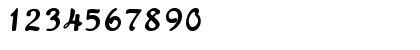 Download PrincessJasmine Regular Font Numeric Preview
