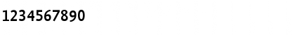 Download Profile Medium Font Numeric Preview