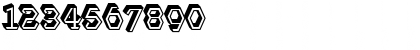 Download Project3000 Regular Font Numeric Preview