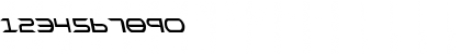 Download Promethean Leftalic Regular Font Numeric Preview