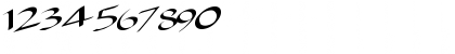 Download Promised Regular Font Numeric Preview
