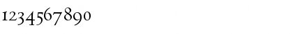 Download Prospero OldstyleRegular Font Numeric Preview