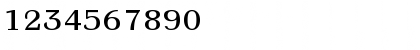 Download Provence Regular Font Numeric Preview
