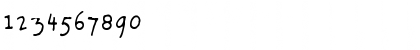 Download Providence Roman Font Numeric Preview