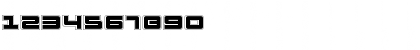 Download Pulse Rifle Academy Regular Font Numeric Preview