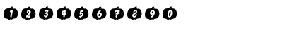 Download Pumpkinese Regular Font Numeric Preview