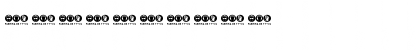 Download PUNK DINGBATS Regular Font Numeric Preview