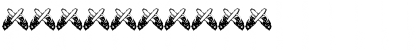Download punk rawk dingbatz Font Numeric Preview