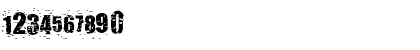 Download pUNKASSBITCH Regular Font Numeric Preview