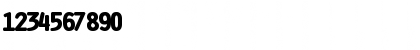 Download Pure Regular Font Numeric Preview