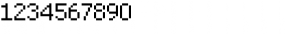 Download px Ver 8pt Regular Font Numeric Preview