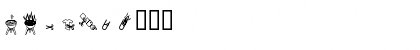 Download Pyrobats Regular Font Numeric Preview