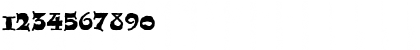 Download Quaint ICG Regular Font Numeric Preview
