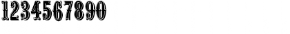 Download Quentin Normal Font Numeric Preview