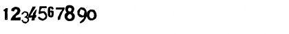Download Quick End Jerk Regular Font Numeric Preview