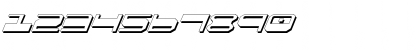 Download QuickGear Shadow Italic Shadow Italic Font Numeric Preview