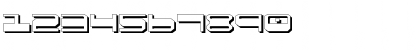 Download QuickGear Shadow Shadow Font Numeric Preview