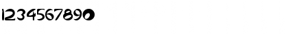 Download Qurve Regular Font Numeric Preview
