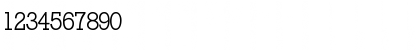 Download RambaultLight Regular Font Numeric Preview