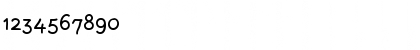 Download Rattlescript-RegularCaps Regular Font Numeric Preview