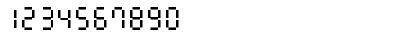Download Readout Medium Font Numeric Preview