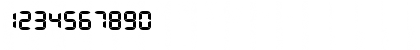 Download Readout Medium Font Numeric Preview
